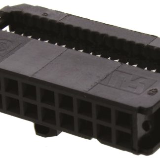 Connettore IDC TE Connectivity Femmina, 20 vie, 2 file, passo 2.54mm, Montaggio su cavo