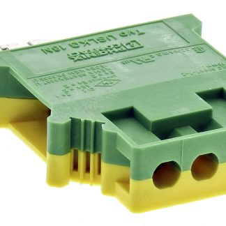 Morsettiera di terra Phoenix Contact, 2 vie, 12 → 4 AWG, USLKG 16 N