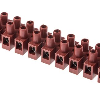Morsetto senza fusibile RS PRO, 12 vie, passo 12mm, per cavi 6 mm²