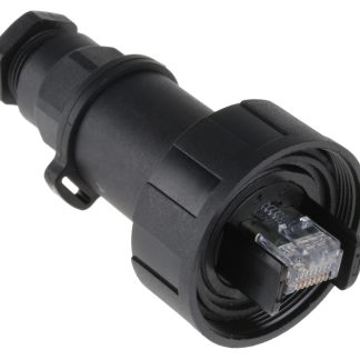 Connettore RJ45 Maschio Bulgin Cat5e, 8 vie, Montaggio su cavo