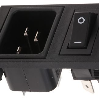 Connettore IEC C20 Bulgin Maschio, 16A, 250 V, montaggio a scatto