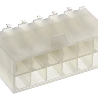 File di contatti PCB Molex, 12 vie, 2 file, passo 4.2mm