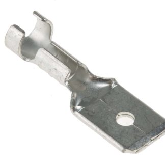 Capocorda a linguetta a crimpare RS PRO, 6.35 x 0.8mm, placcatura Stagno, 0.5mm² - 1mm² Non protetto