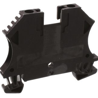 Morsetto per guida DIN standard Weidmuller, Nero, livello Singolo, 41A