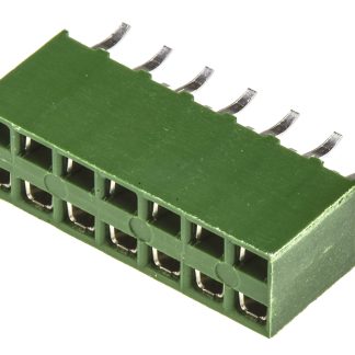 Presa PCB TE Connectivity, 14 vie, 2 file, passo 2.54mm, Montaggio con foro passante