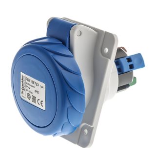 Connettore di alimentazione industriale Schneider Electric PratiKa Femmina, 2P + E, 16A, Montaggio a pannello