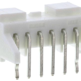 File di contatti PCB JST, 6 vie, 1 fila, passo 2.0mm