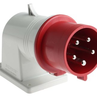 Connettore di alimentazione industriale Scame Maschio, 3P + N + E, 32A, Montaggio a muro