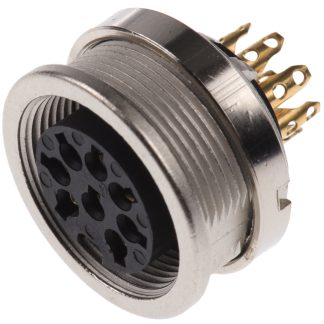 Connettore DIN Lumberg, serie KFV, 8 poli, Femmina, IP40, 5A, 60 V c.a., DIN EN 60529