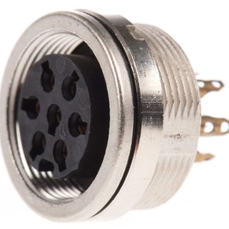 Connettore DIN Lumberg, 7 poli, Femmina, IP68, 5A, 250 V c.a., DIN EN 60529