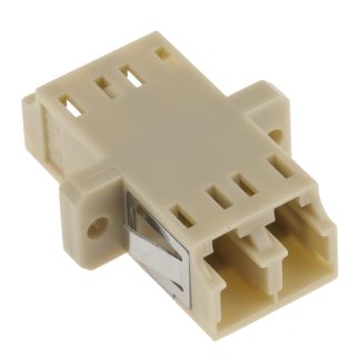 Adattatore per fibra ottica RS PRO LC a LC, Multimode, Duplex, Marrone, perdita inserz.: 0.1dB