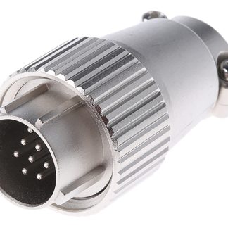 Connettore circolare Hirose, maschio, serie JR, 10 poli, Montaggio su cavo