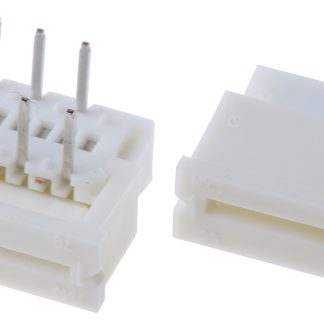 Connettore FPC Molex, 6 via/e , 1 fila/e , passo 1.25mm, Femmina, Contatto superiore ZIF, Montaggio con foro passante