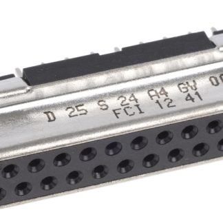 Connettore D-Sub per PCB Amphenol FCI serie Delta D femmina diritto, 25 vie, passo 2.76mm