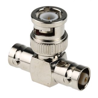 Adattatore RF RS PRO, da BNC Maschio a BNC Femmina, 50Ω