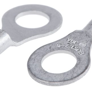 Terminale ad occhiello JST, Ø perno 6mm, dimens. max filo 2.6mm², 14AWG