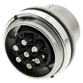 Connettore DIN Amphenol Industrial, serie Signalmate C091, 7 poli, IP40, 5.0A, 300 V