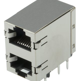 Connettore RJ45 Femmina TE Connectivity Cat5, 8P8C vie, Montaggio con foro passante