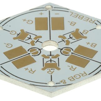 Scheda di prototipazione LED modello 213 tipo Circuito stampato con nucleo in metallo (MCPCB) a 3 celle per mixer