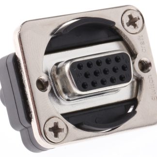 Adattatore D-sub Switchcraft, da Maschio D-Sub a 15 vie, a Femmina D-Sub a 15 vie