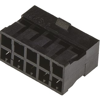 Corpo connettore automotive Molex Femmina, 10 vie, 2 file, passo 2mm