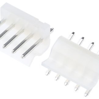 File di contatti PCB Molex, 5 vie, 1 fila, passo 3.96mm