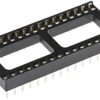 Zoccolo DIL ASSMANN WSW a 32 vie, passo 2.54mm, spaziatura file 15.24mm, Montaggio con foro passante, tipo Telaio aperto