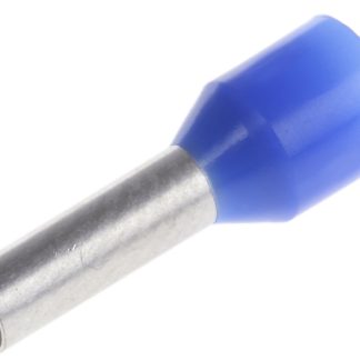 Boccola a crimpare TE Connectivity, Isolato, Blu, lunghezza pin 8mm, filo max 2.5mm², 14AWG
