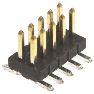 Connettore maschio HARWIN, 10 vie, 2 file, passo 1.27mm