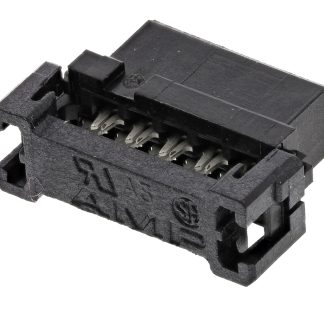 Connettore IDC TE Connectivity Femmina, 10 vie, 2 file, passo 2.0mm, Montaggio su cavo
