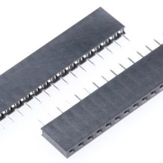 Presa PCB HARWIN, 20 vie, 1 fila, passo 2.54mm, Montaggio con foro passante