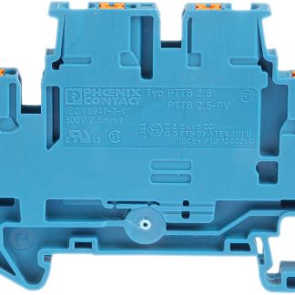 Morsettiera a due livelli Phoenix Contact, Blu, livello Doppio, 22A