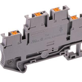 Morsettiera a due livelli Phoenix Contact, Grigio, livello Doppio, 20A