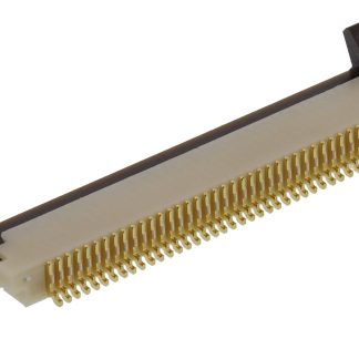 Connettore FPC Hirose, 40 via/e , 1 fila/e , passo 0.5mm, Femmina, Contatto superiore ZIF, Montaggio superficiale