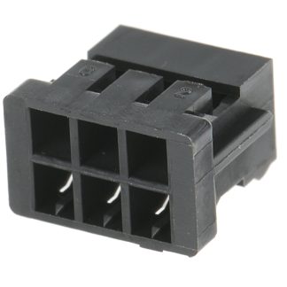 Corpo connettore automotive Hirose Femmina, 6 vie, 2 file, passo 2mm