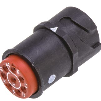 Connettore circolare MIL Amphenol PCD US, Ad angolo diritto, 8 poli, Femmina, Montaggio su cavo