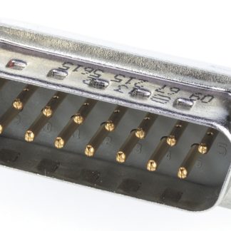 Connettore D-Sub HARTING standard, A, Maschio, 15 vie, terminazione a saldare