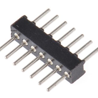 Connettore maschio Preci-Dip, 7 vie, 1 fila, passo 1.27mm