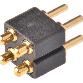 Connettore caricato a molla Preci-Dip, 4 vie, 2 file, passo 2.54mm