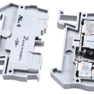 Morsettiera del componente Phoenix Contact, Grigio, livello Singolo, 1.5 (Nominal)A