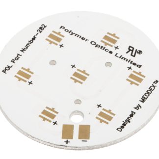 Scheda di prototipazione LED modello 282 tipo Circuito stampato con nucleo in metallo (MCPCB) a 7 celle per LED serie