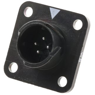 Connettore circolare Hirose, femmina, serie HR34B, Miniatura, 4 poli, Montaggio a pannello