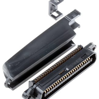 Connettore IDC TE Connectivity Maschio, 50 vie, 2 file, passo 2.16mm, Montaggio su cavo