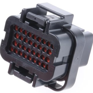 Connettore automotive TE Connectivity, Maschio, 34 vie, 4 file, Montaggio su cavo