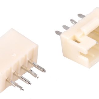 File di contatti PCB TE Connectivity, 4 vie, 1 fila, passo 2.0mm