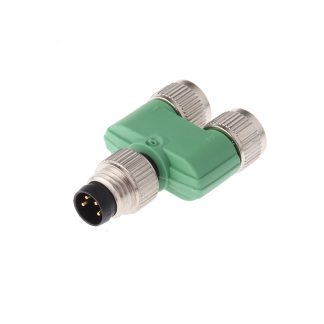 Adattatore connettore circolare da M8 a 3 pin femmina M8 (2), 4A