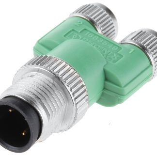 Adattatore connettore circolare da M12 a 3 pin femmina M8 (2), 4A