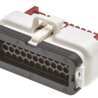 Connettore automotive TE Connectivity, Maschio, 35 vie, 3 file, Montaggio su cavo
