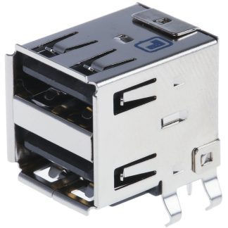 Connettore USB tipo A 2.0 Lumberg Femmina, Montaggio con foro passante