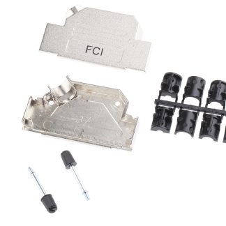 Calotta D-Sub Amphenol Communications Solutions in Zinco pressofuso, 37 vie, calotta C